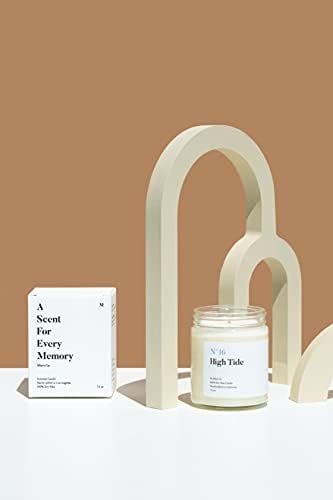 Mia's Co. High Tide 7.5 oz Natural Soy Candle Sea Salt Jasmine Aromatherapy - Image 2