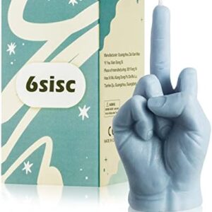 Middle Finger Candle ? Pine Scented Soy Wax Decor