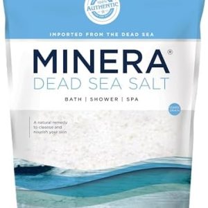 Minera 19 lbs Coarse Dead Sea Salt, 100% Pure & Natural, Unscented
