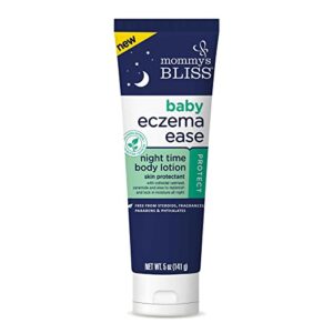 Mommy's Bliss Eczema Ease Night Moisturizer, 5 oz - Colloidal Oatmeal, Shea Butter, Aloe