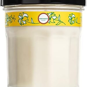 MRS. MEYER'S Honeysuckle Soy Aromatherapy Candle, 7.2 Oz, 35 Hour Burn Time