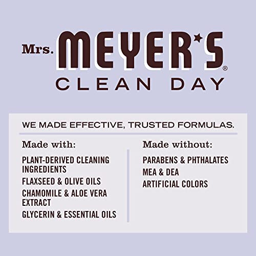 Mrs. Meyer's Lavender Biodegradable Body Wash 16 oz for Men and Women - Image 4