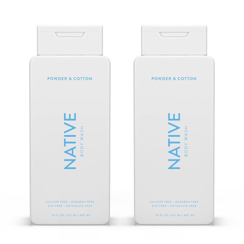 Native Seasonal Body Wash, Sulfate & Paraben Free, 2 Pk