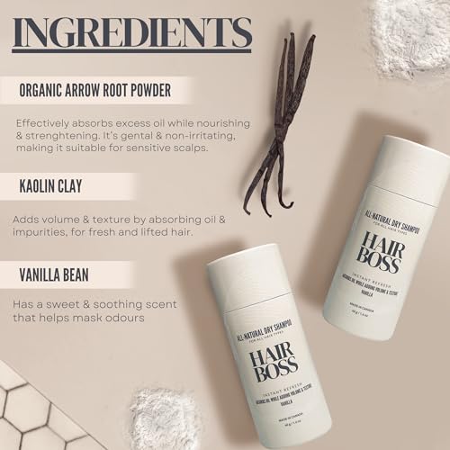 Natural Dry Shampoo Powder - 1.4 Oz Travel Size, Talc & Benzene Free - Image 4