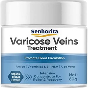 Natural Varicose Veins Cream for Legs 100ml Treat Varicose Spider Veins