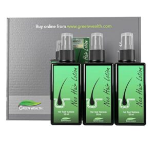 Neo Hair Lotion 120ml Pack of 3 Hair Regrowth Treatment Strengthens Revitalizes