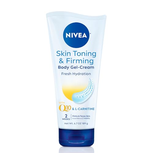 Nivea Firming Gel Cream with Q10 & L-Carnitine, 6.7 Oz - Results in 2 Weeks