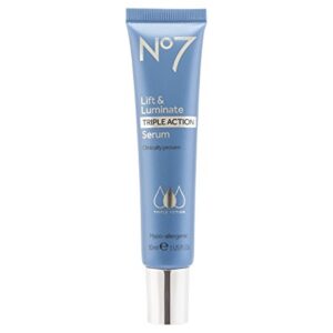 No7 Lift & Luminate 30ml Serum with Collagen Vitamin C Hyaluronic Acid