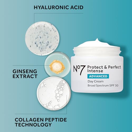 No7 Protect & Perfect Intense Day Cream SPF 30 - Anti-Aging Moisturizer (50ml) - Image 6
