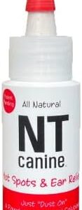 NT Canine Hot Spot & Ear Powder - All Natural Treatment for Pets (1.25 oz)