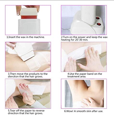 Nynelly Roll-on Wax Warmer Kit for Hair Removal - Image 4