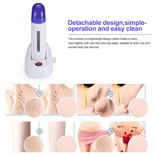 Nynelly Roll-on Wax Warmer Kit for Hair Removal - Image 7