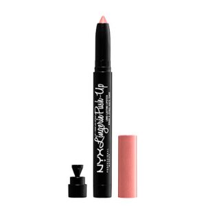 NYX Lip Lingerie Push-Up Plumping Lipstick - Silk Indulgence (Baby Pink Nude)