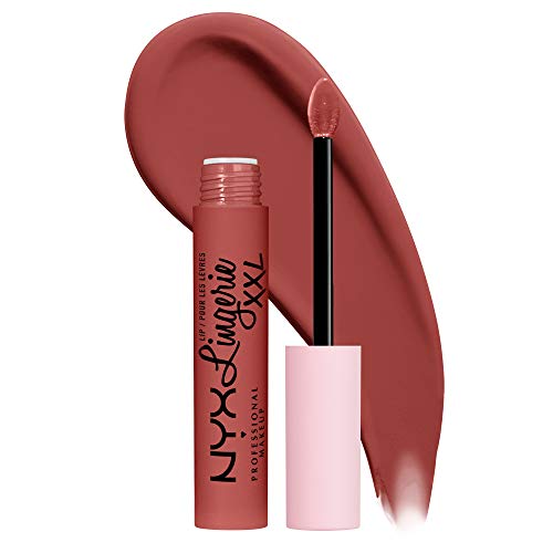NYX Lip Lingerie XXL Matte Liquid Lipstick - Warm Up Red Rose