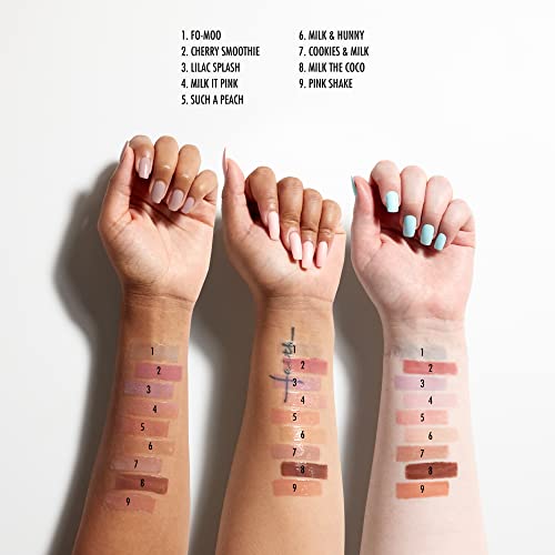 NYX Milky Gloss Vegan Lip Gloss - Cookies & Milk, 12 Hour Hydration - Image 3