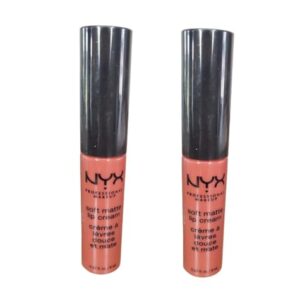 NYX Soft Matte Lip Cream - San Francisco, Pack of 2 SMLC58