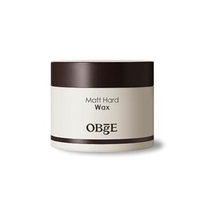 OBgE Matte Hard Wax 4.2oz - Ultra Strong Hold, Natural Finish for All Hair
