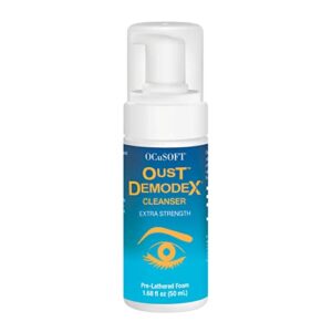 OCuSOFT Oust Extra Strength Eyelid Foaming Cleanser 1.68 oz