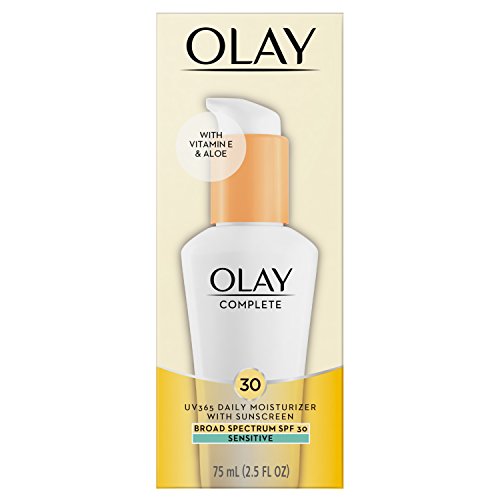 Olay Complete Sensitive Skin Daily Moisturizer SPF 30 2.5 Fl Oz Lotion