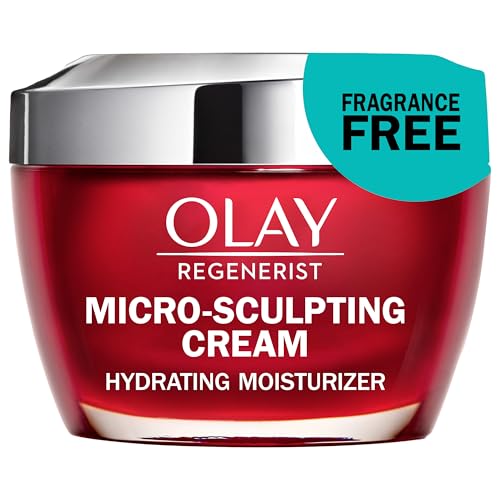 Olay Regenerist Fragrance-Free Micro-Sculpting Cream Moisturizer, 1.7 oz