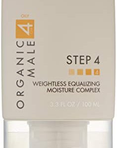 OM4 Oily Step 4: Weightless Moisturizer for Men’s Oily Skin, Reduces Shine & Breakouts