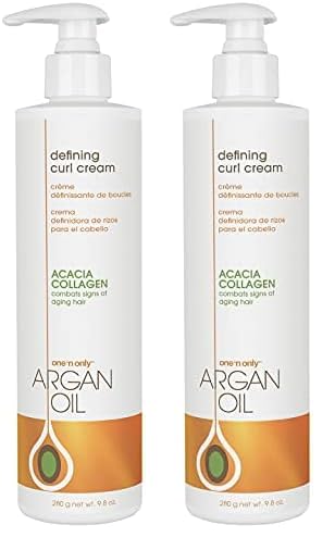 One 'n Only Argan Oil Curl Cream, 9.8 oz, Leave-in, Pack of 2