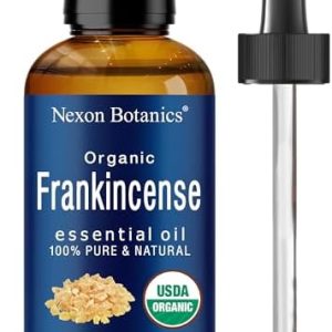 Organic Frankincense Essential Oil 30 ml - Pure Boswellia Serrata for Diffuser & Skin Care
