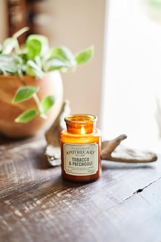 Paddywax 8-Ounce Artisan Apothecary Candle, Tobacco & Patchouli Scented - Image 6