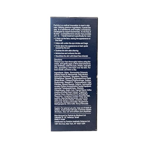Particle Men's Face Cream - 6-in-1 Moisturizer & Anti-Aging Treatment (1.7 oz) - Image 8