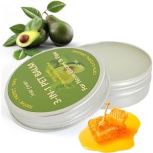Paw Balm for Dogs & Cats - Moisturizes Paws, Elbows, and Noses