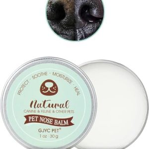 Pet Nose Balm for Dogs & Cats - Natural Moisturizer for Dry, Cracked Snouts