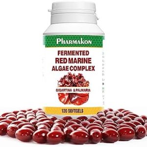 PHARMAKON Fermented Red Marine Algae Complex with Reduced Carrageenan (120 Softgels)