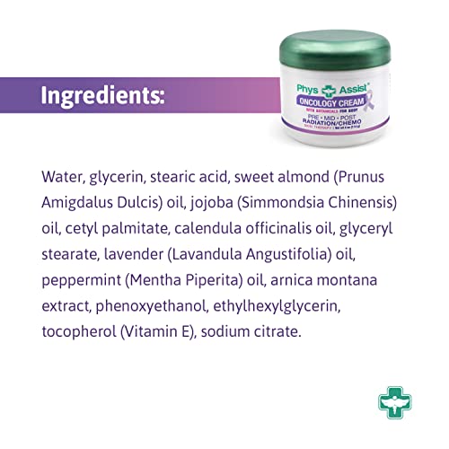 PhysAssist Oncology Cream 4 oz and Lip Balm for Hydrating Stressed Skin with Natural Botanicals - Image 8