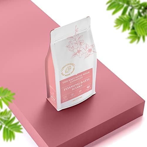 Pink Lavender Foaming Bath Salt Soak 5 lbs
