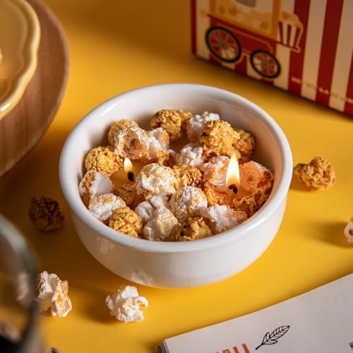 Popcorn Bowl Scented Candle for Aromatherapy and Relaxation - Image 4
