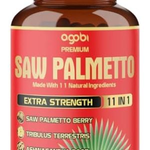 Premium Saw Palmetto & Herbal Blend for Natural Prostate Support - 90 Capsules