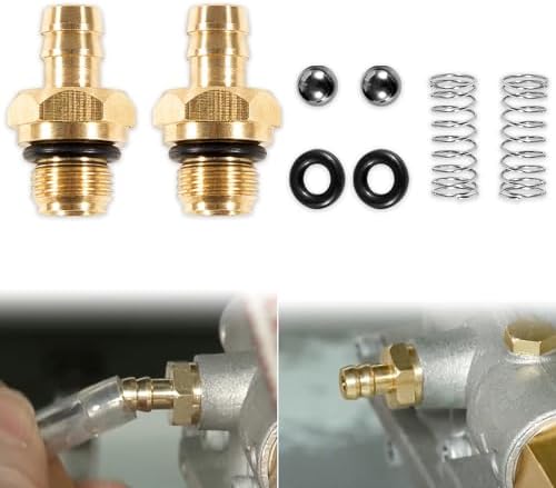 Pressure Washer Soap Injector Kit for Briggs, Homelite, Ryobi, Husky (2 Set)