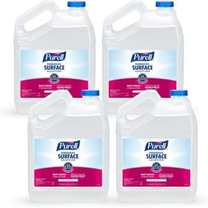 Purell Fragrance-Free Surface Sanitizer Refill 1 Gallon Pack of 4