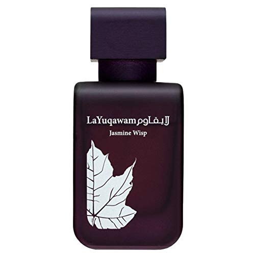 Rasasi La Yuqawam Jasmine Wisp Eau de Parfum for Women 75ml with Tangerine and Violet Leaves