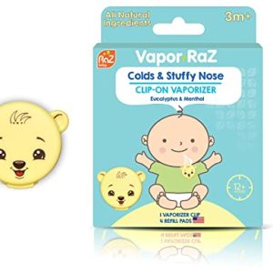 RaZbaby Vapor-Raz Clip-On Vaporizer with 4 Refills