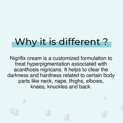 REB Nigrifix Acanthosis Nigricans Cream 100g Exfoliant for Hyperpigmentation Relief - Image 5