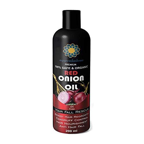 Red Onion Hair Treatment Oil with Argan & Black Seed 200ml