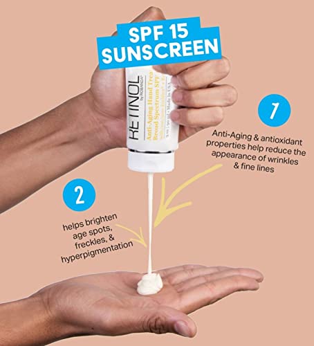 Retinol Hand Treatment with SPF 15 for Anti-Aging and Dry Skin Repair - Image 3