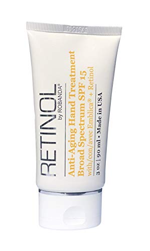 Retinol Hand Treatment with SPF 15 for Anti-Aging and Dry Skin Repair