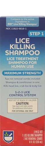 Rite Aid 8 oz Lice Shampoo - Effective Lice Treatment