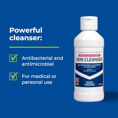 Rite Aid Antiseptic Skin Cleanser 8 oz | Antimicrobial Wash & Wound Care - Image 4