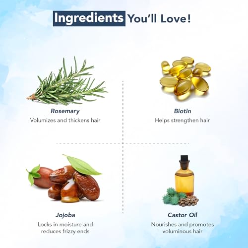 Rosemary Oil for Hair Growth with Biotin & Oils 2 fl oz - Image 4