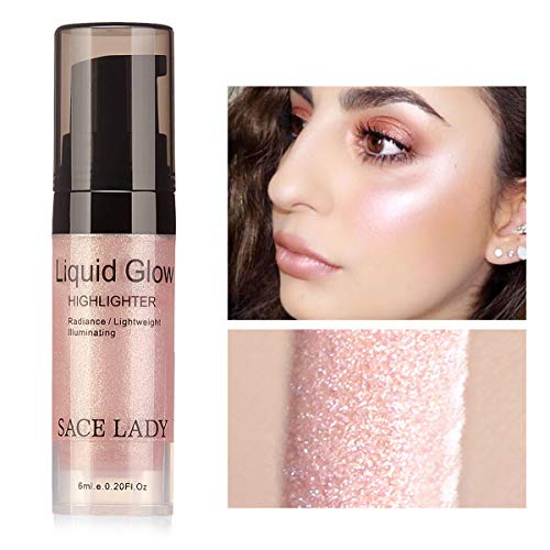 SACE LADY Liquid Highlighter ? 0.2 Fl Oz Glow Bronzer