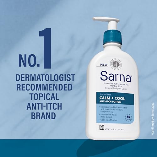 Sarna Calm & Cool Steroid-Free Anti-Itch Lotion, 12 oz - Image 5