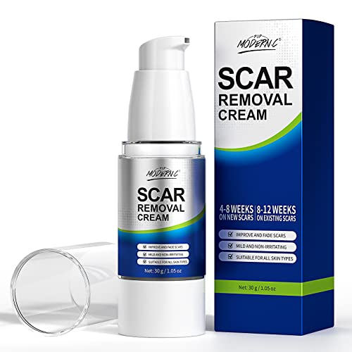 Scar Removal Cream for Keloids, Burns, Cuts, Acne, Stretch Marks & Dark Spots